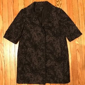 Ann Taylor 3/4 length textured jacket